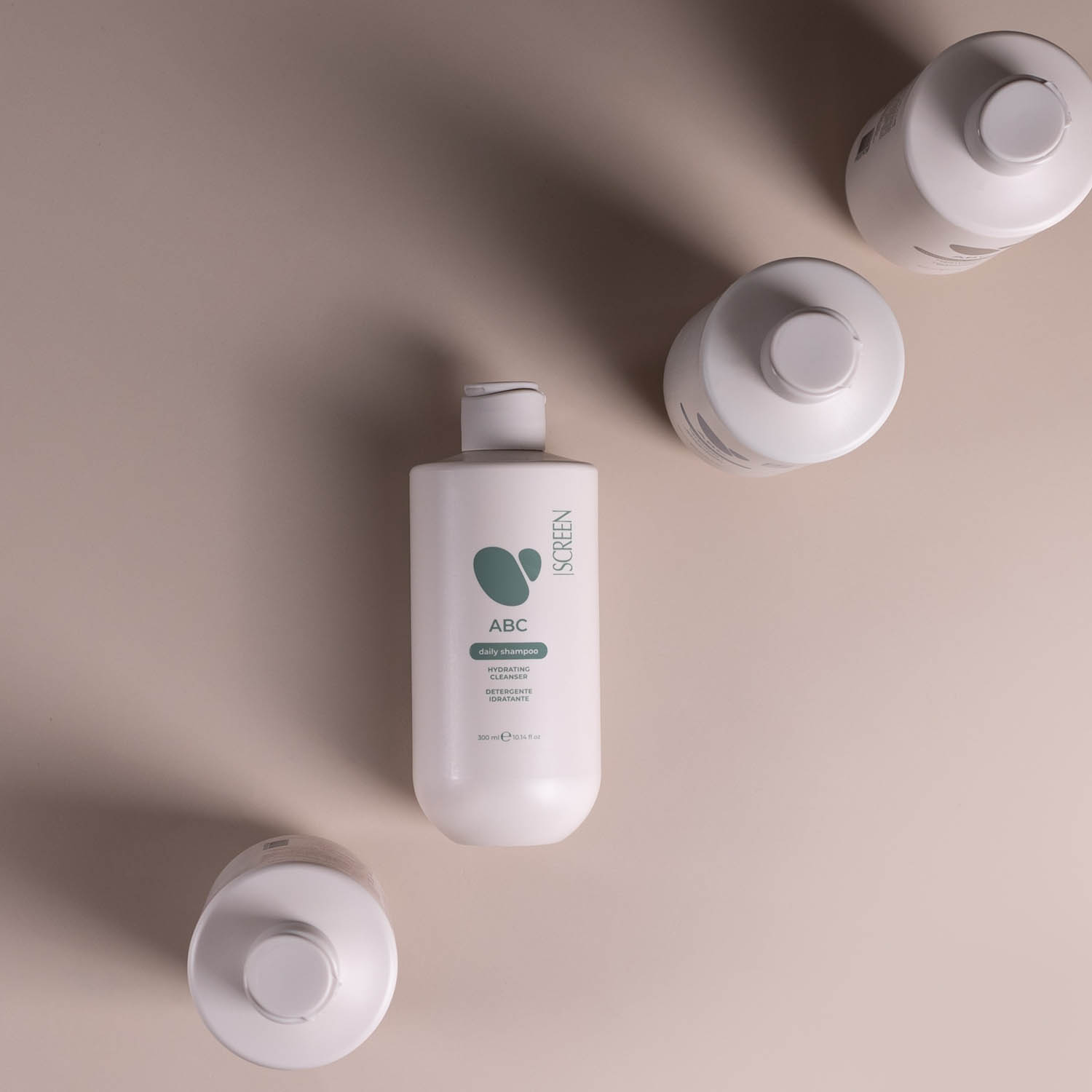 Зволожувальний шампунь для частого використання SCREEN ABC Daily Shampoo, 300 ml - 2